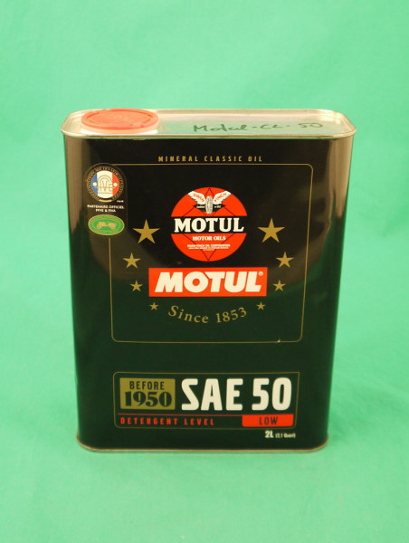 Classic Motoröl SAE 50 Motul 2 Liter