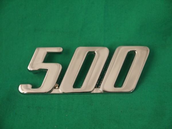 Schriftzug "500" Premium