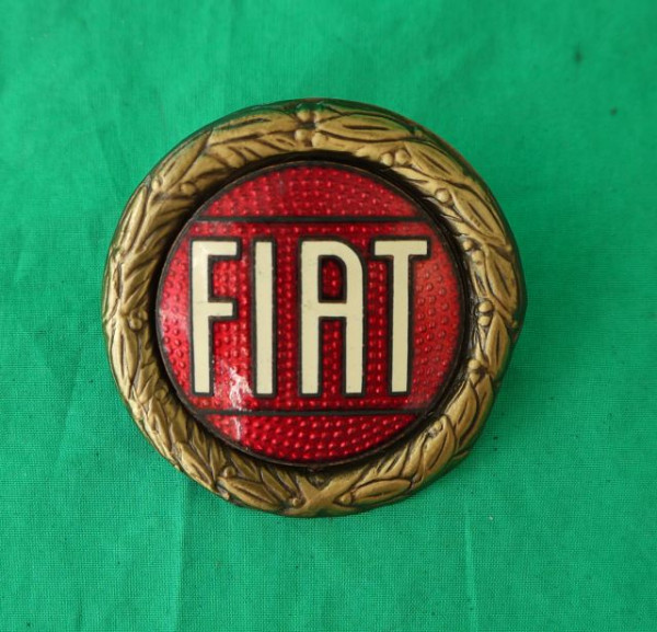 Fiat Emblem emailliert rund Fiat 850, X 1/9