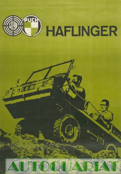 Poster Puch Haflinger